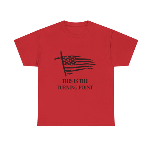 Turning Point Cross Flag - Unisex Tee