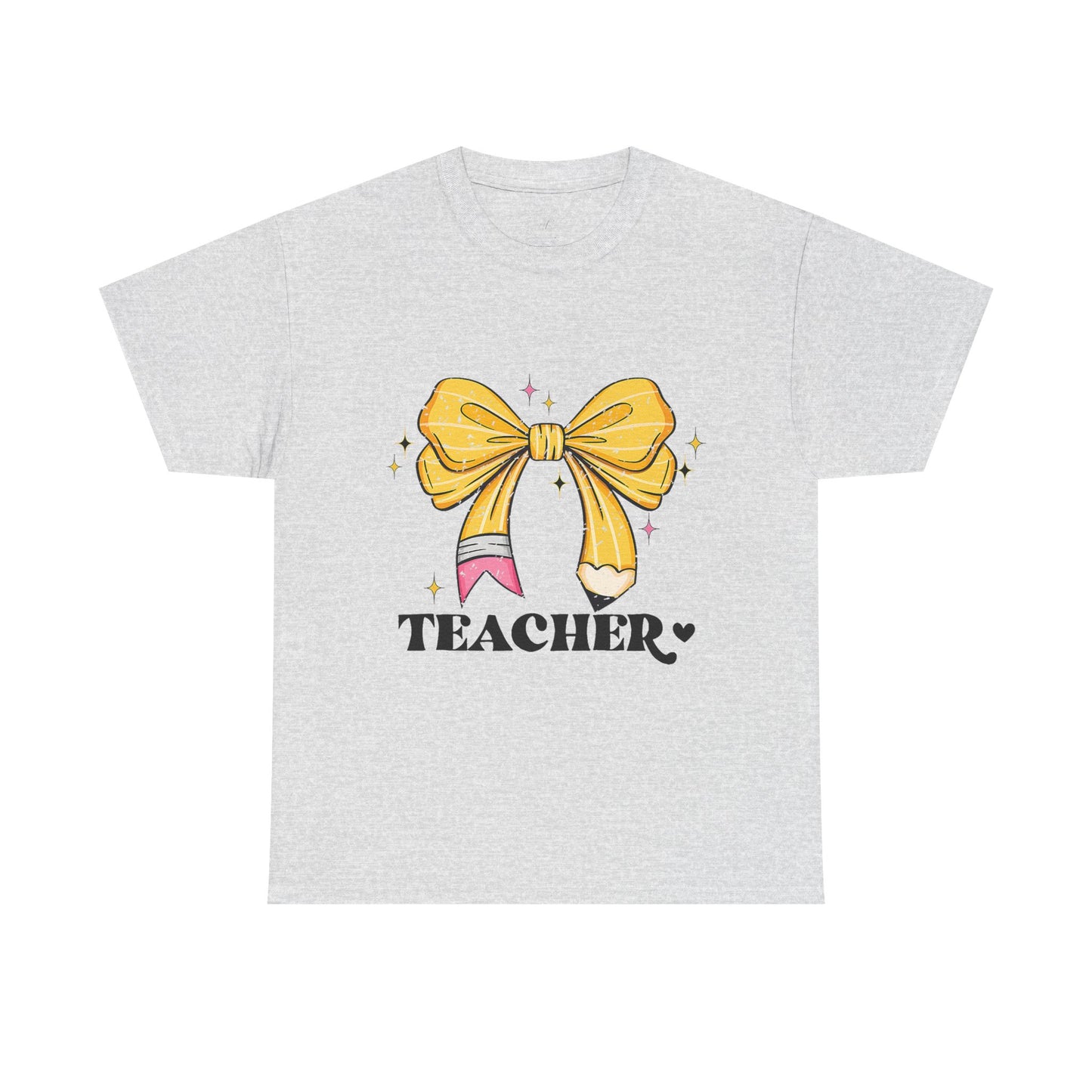Teacher Pencil Bow unisex t-shirt