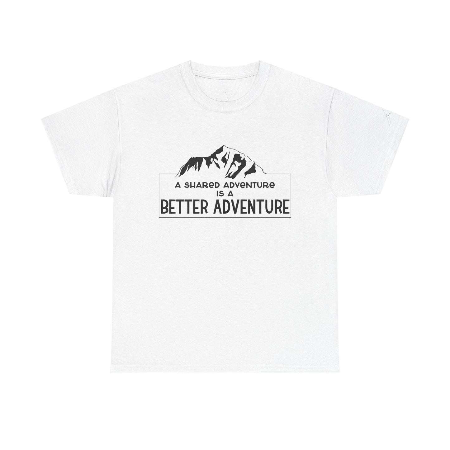 Shared adventure unisex tee