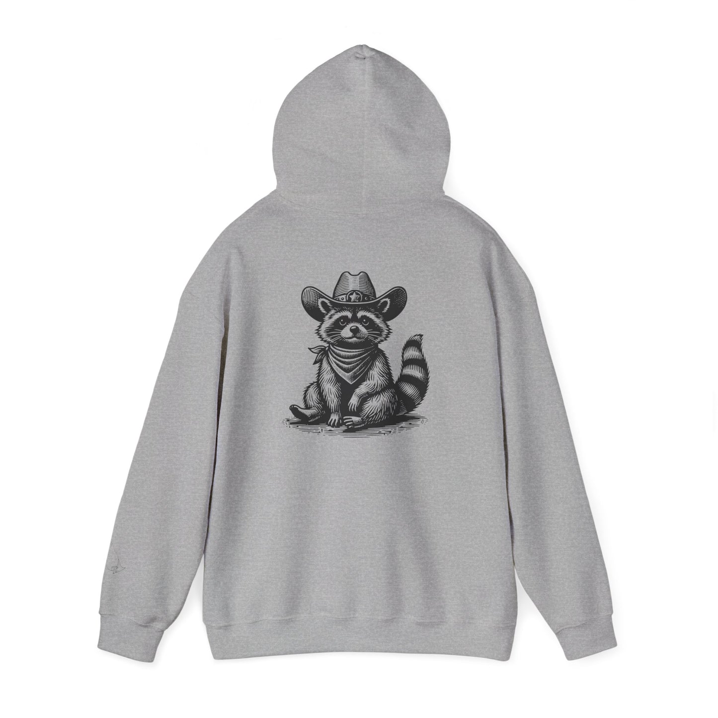 Cowboy Raccoon unisex hoodie