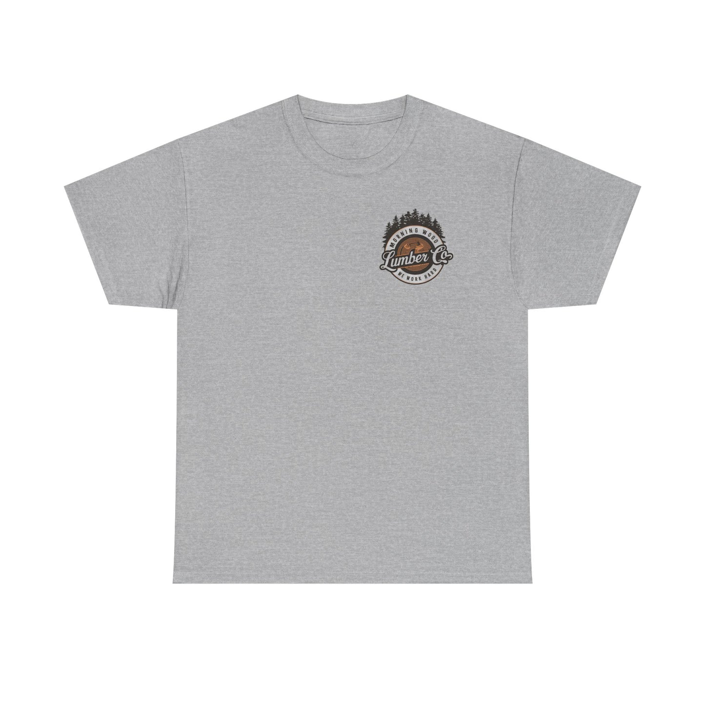 Morning Wood Lumber Co unisex tee