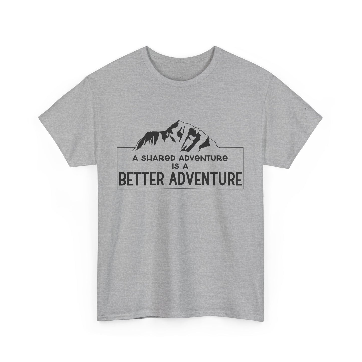 Shared adventure unisex tee