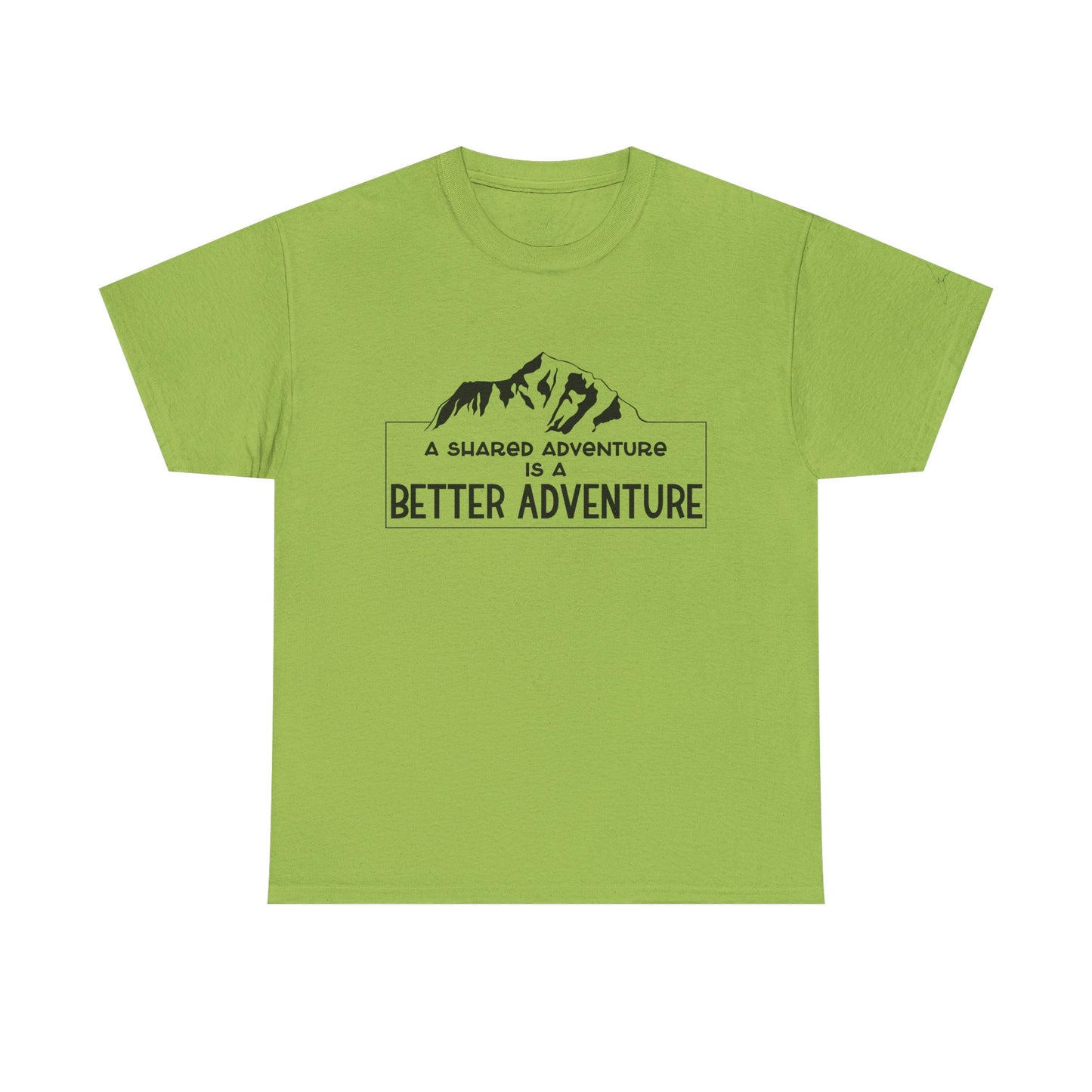 Shared adventure unisex tee