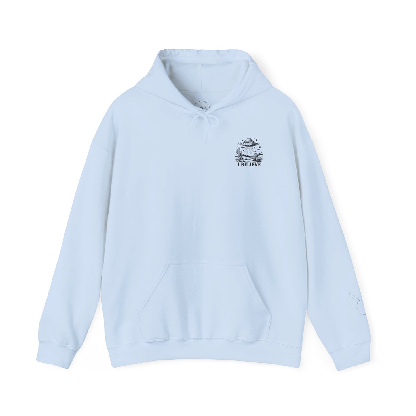 I believe ufo unisex hoodie