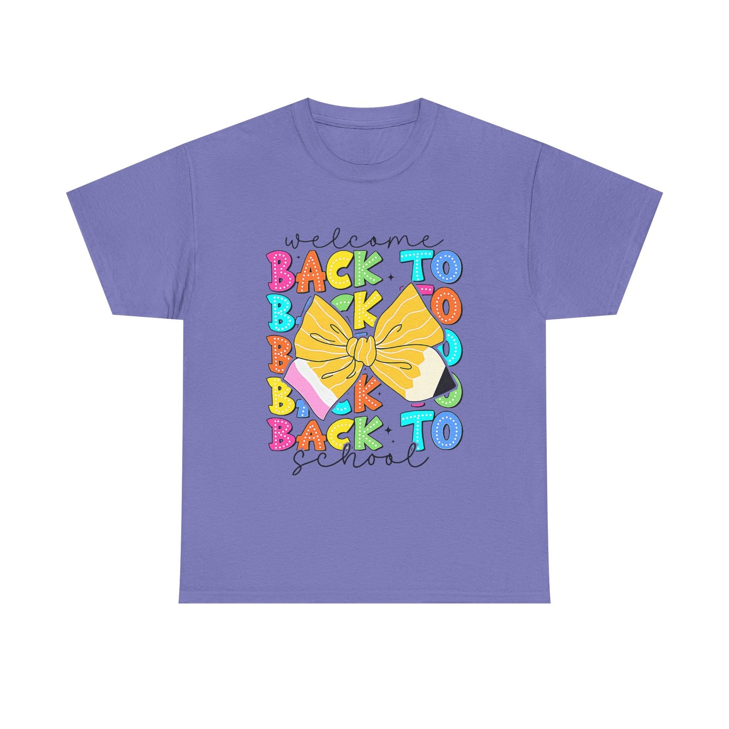Welcome Back To School Teacher unisex t-shirt