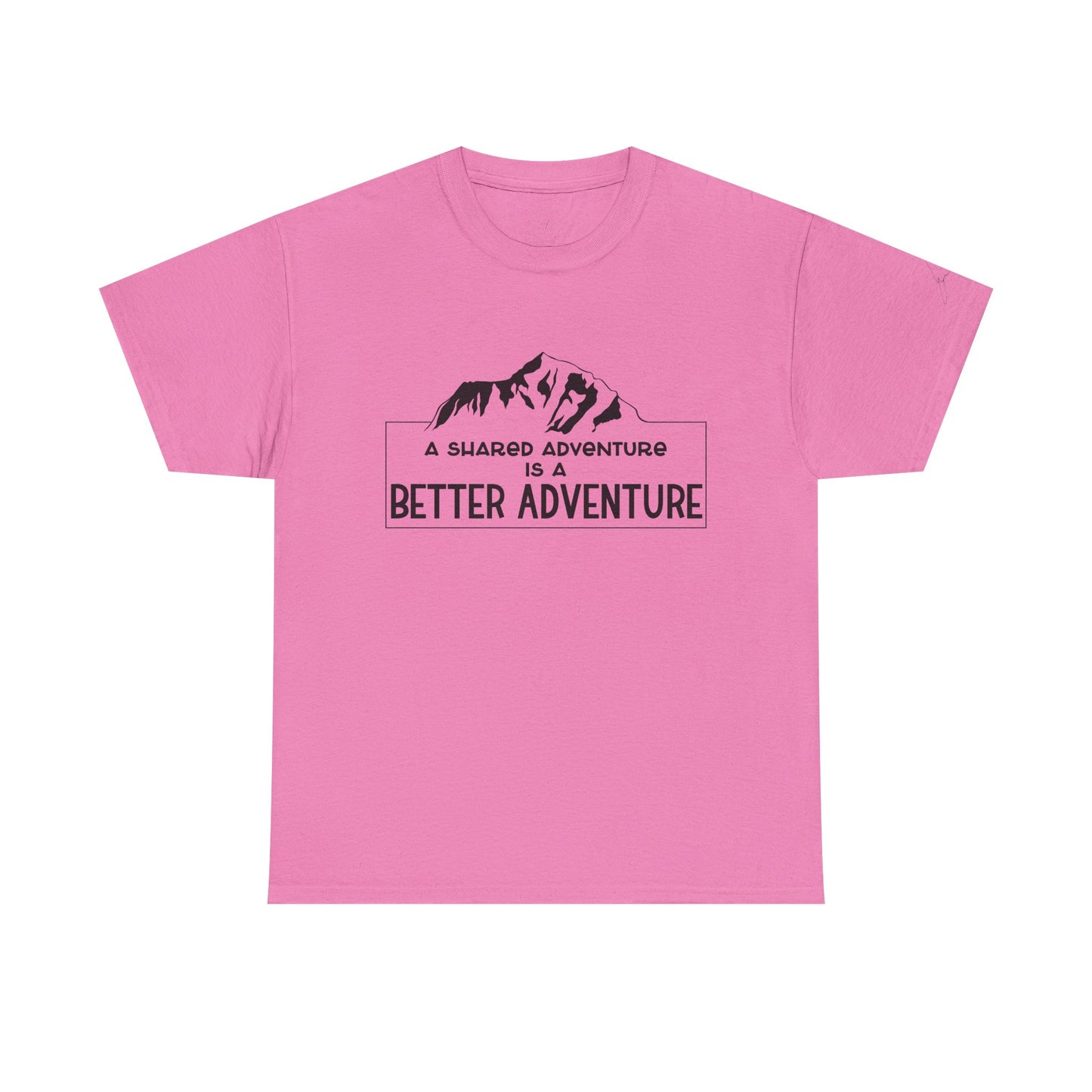 Shared adventure unisex tee
