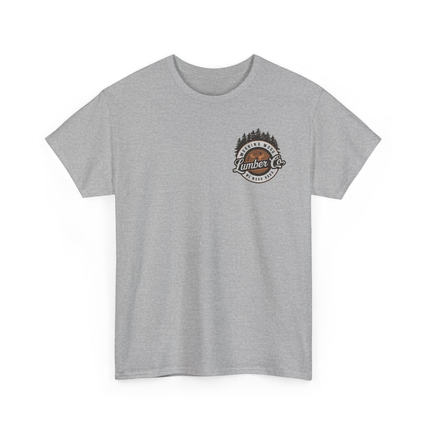 Morning Wood Lumber Co unisex tee