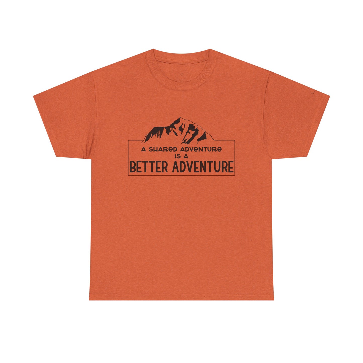 Shared adventure unisex tee