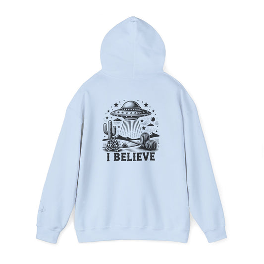 I believe ufo unisex hoodie