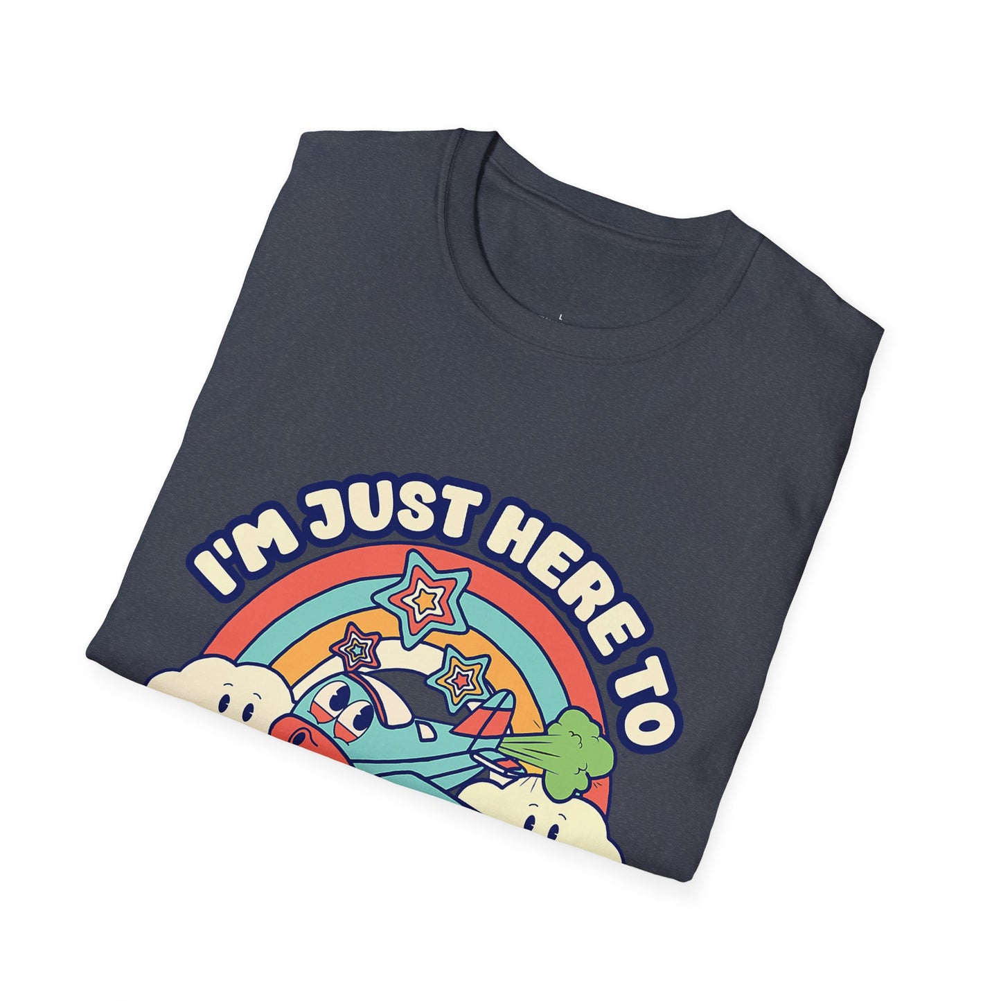 Here To Crop Dust Tee
