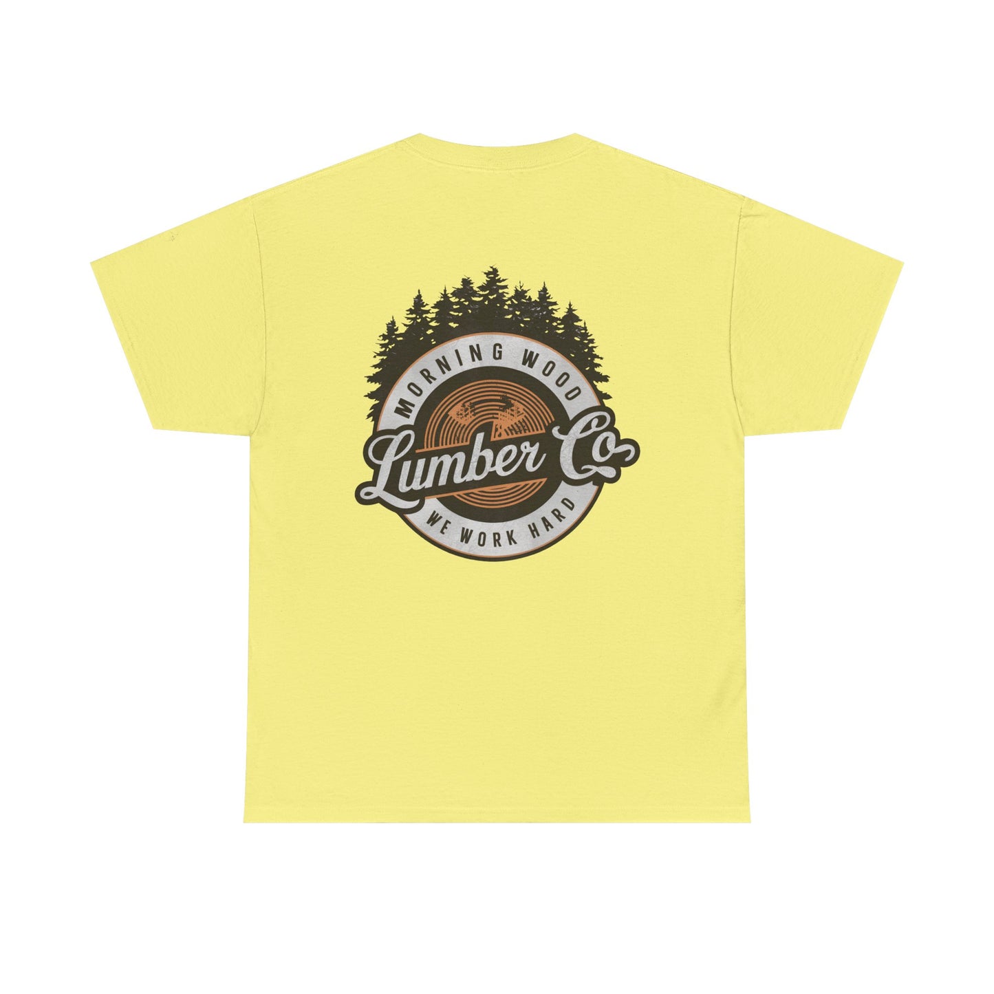 Morning Wood Lumber Co unisex tee