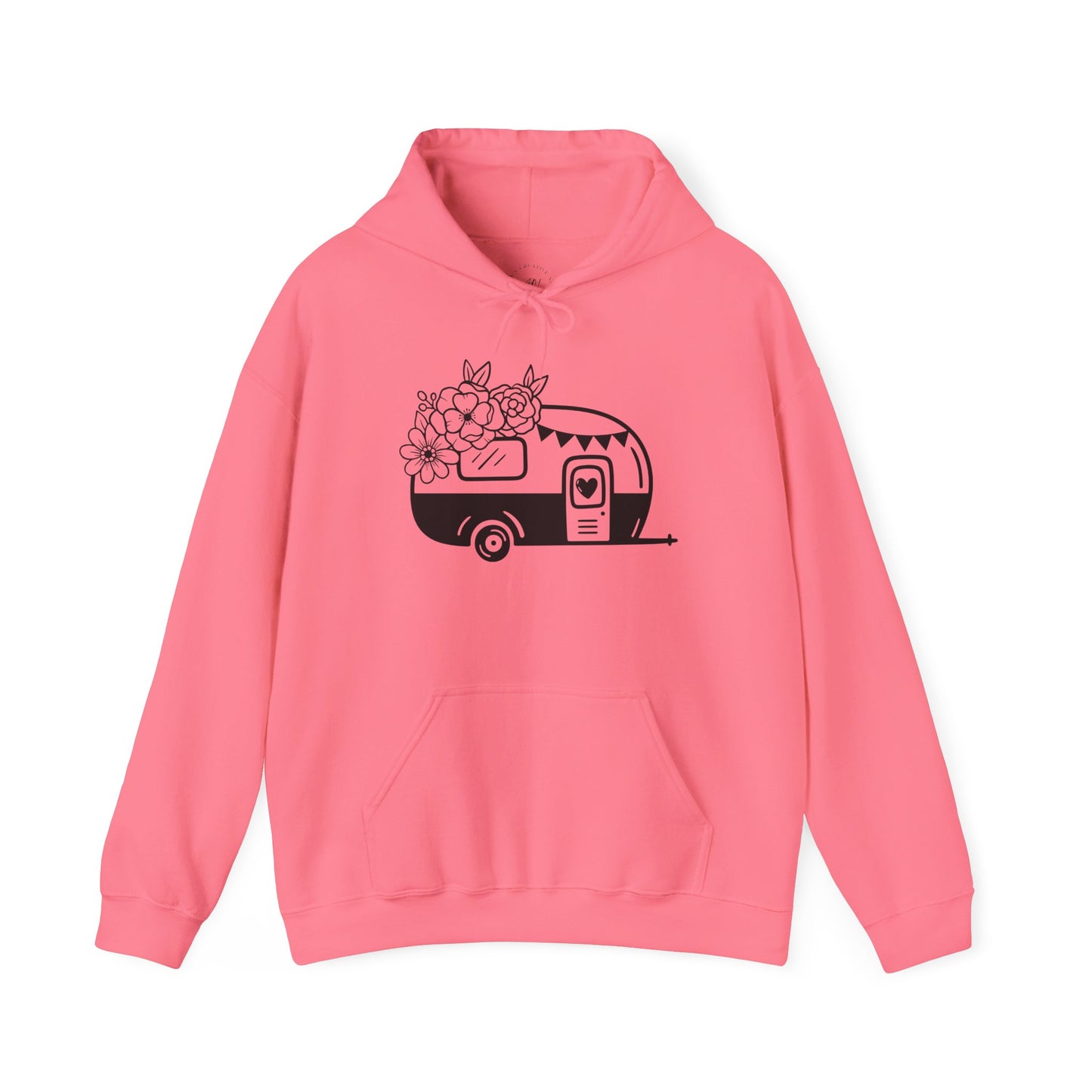 Floral Vintage Camper Hoodie