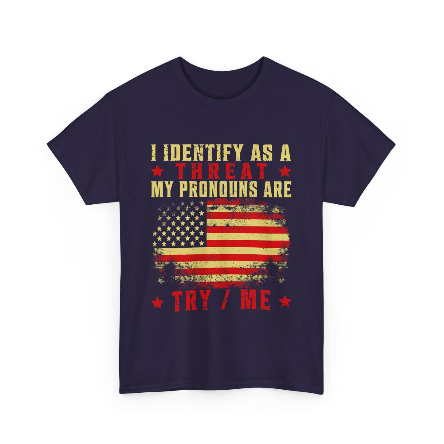 I Identify as a Threat Tee