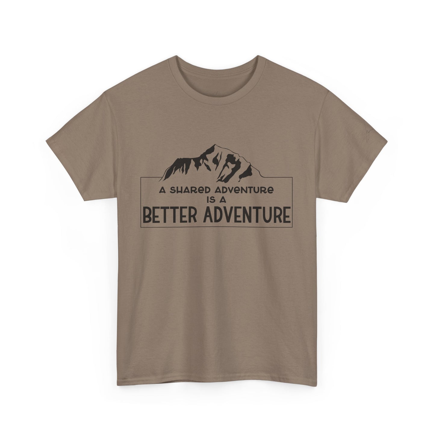 Shared adventure unisex tee