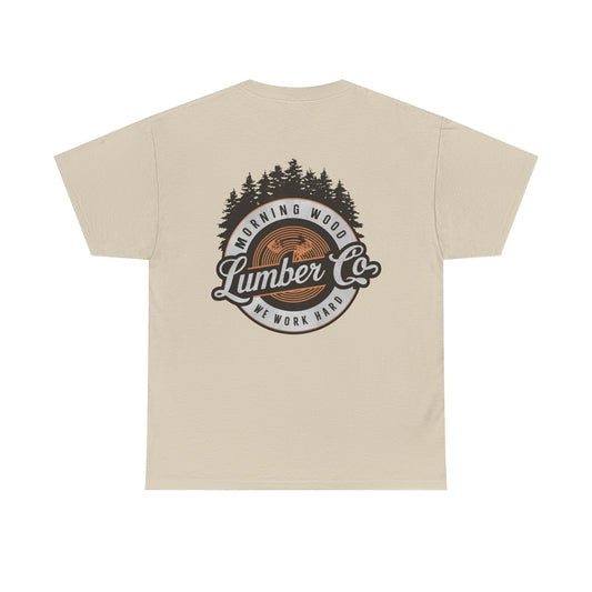 Morning Wood Lumber Co unisex tee