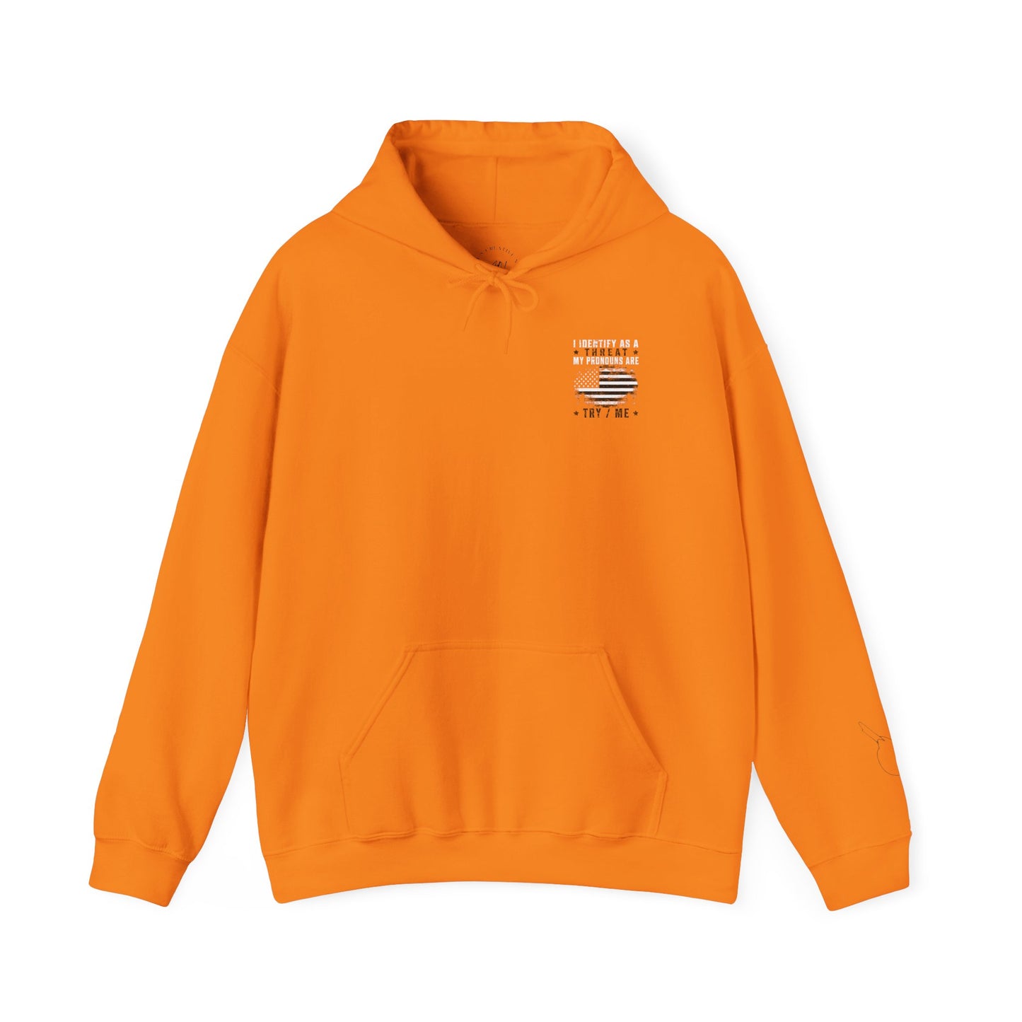 Identify As A Threat unisex hoodie