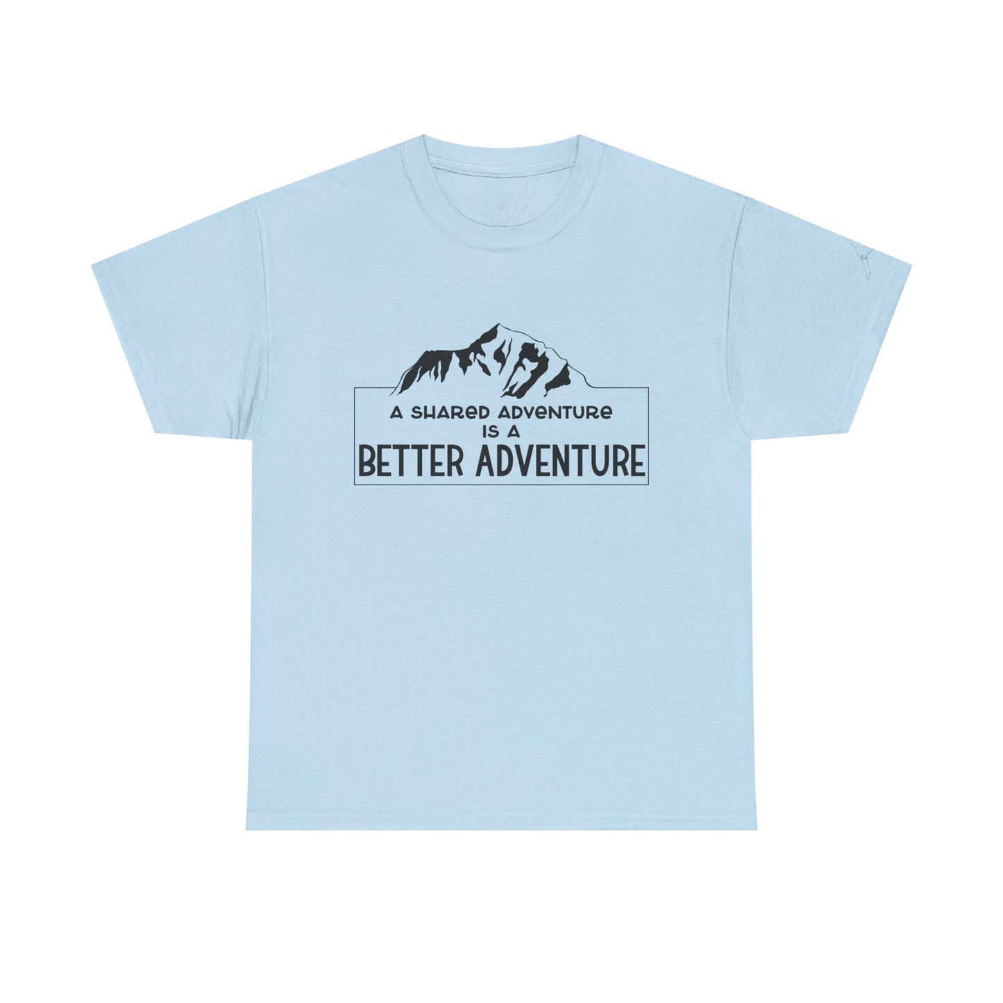 Shared adventure unisex tee