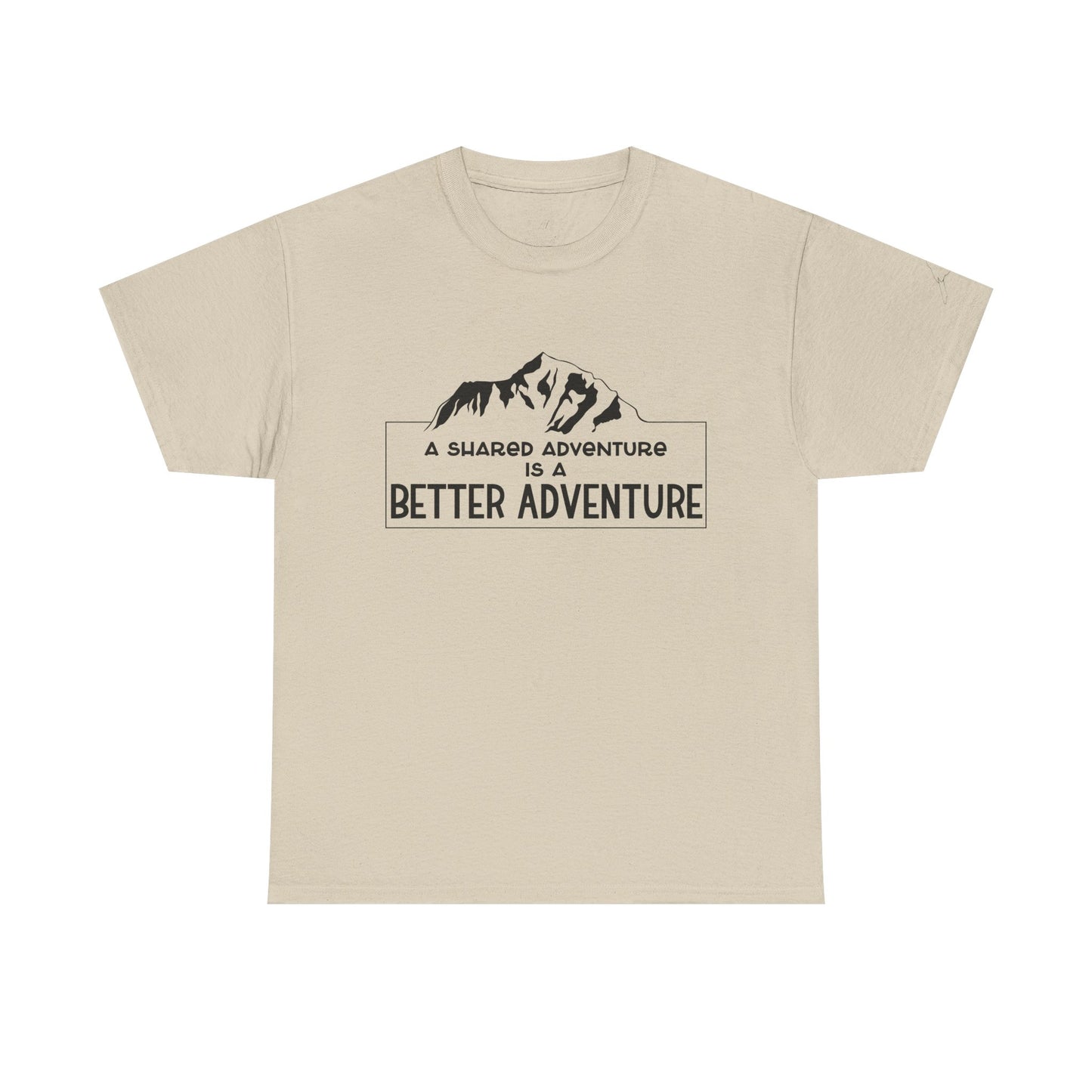 Shared adventure unisex tee