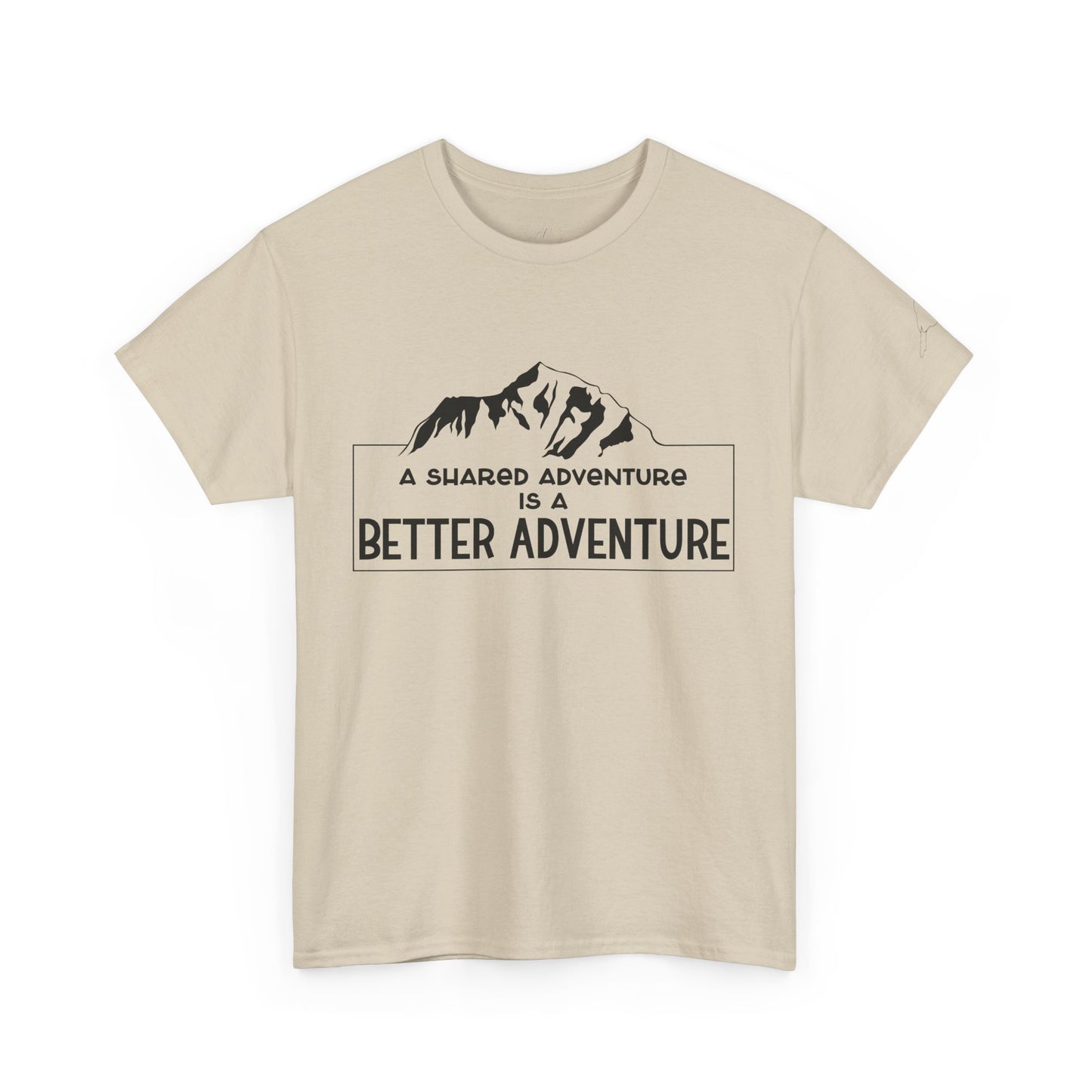 Shared adventure unisex tee