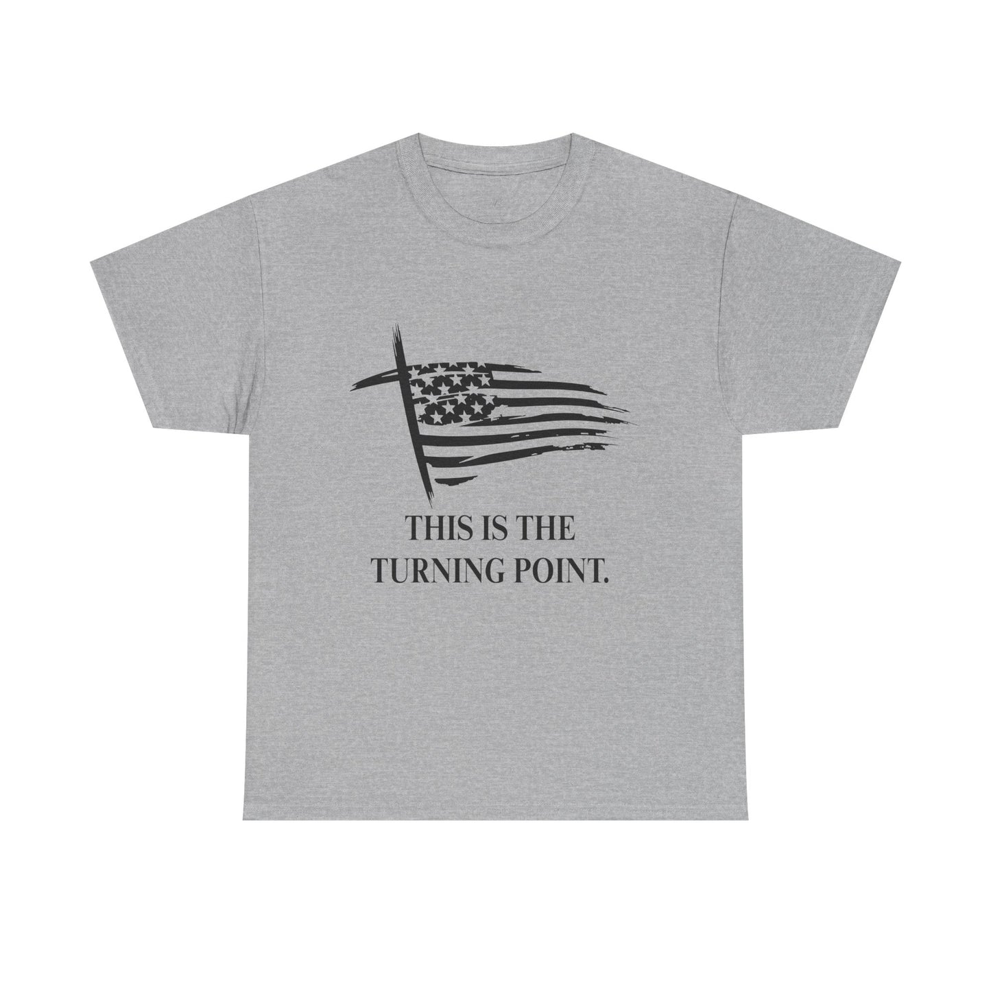 Turning Point Cross Flag - Unisex Tee