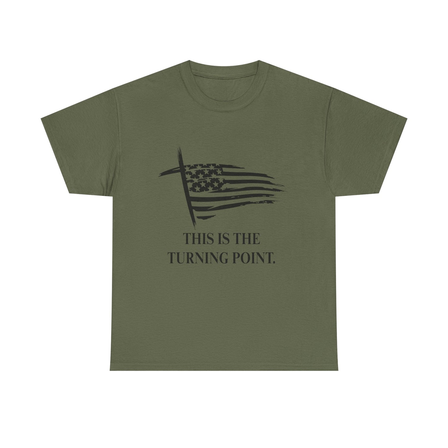 Turning Point Cross Flag - Unisex Tee