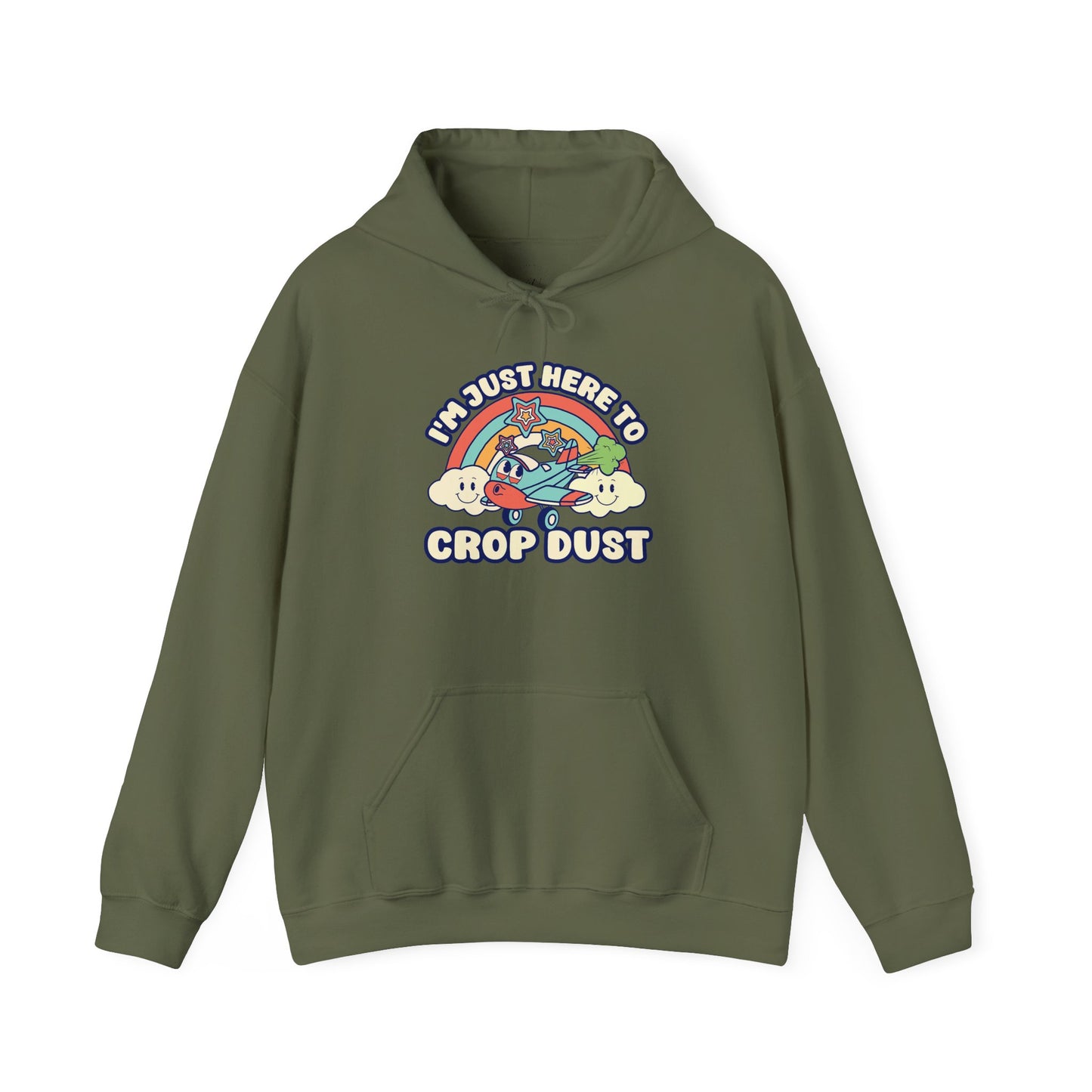Funny Crop Dust Hoodie
