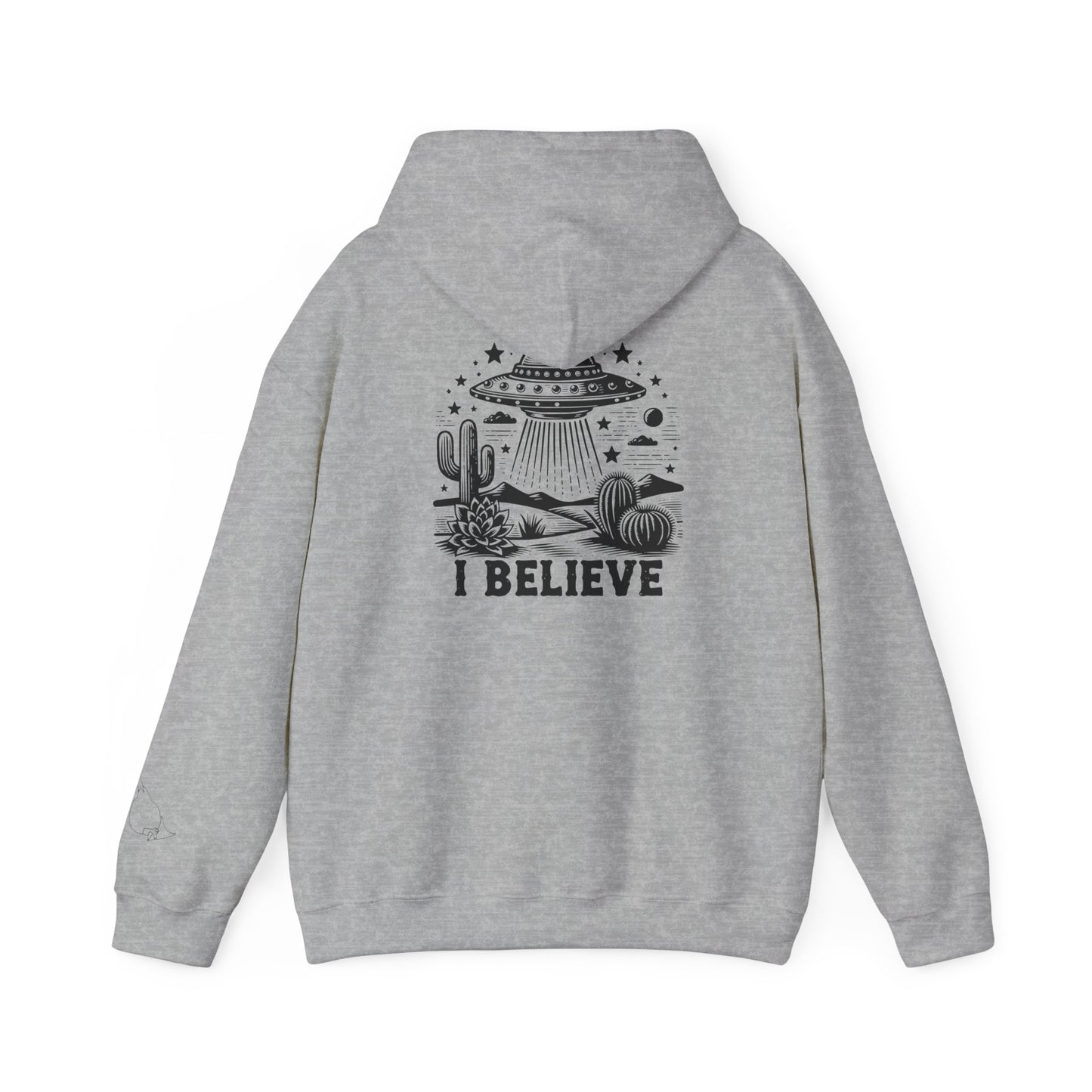 I believe ufo unisex hoodie