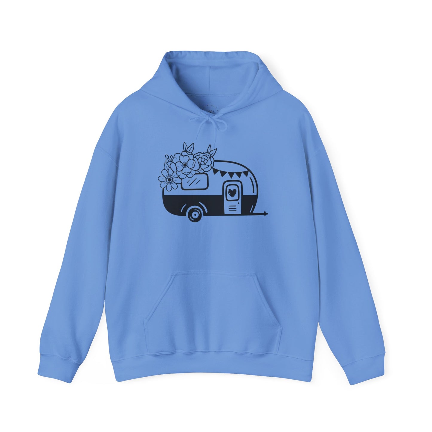Floral Vintage Camper Hoodie