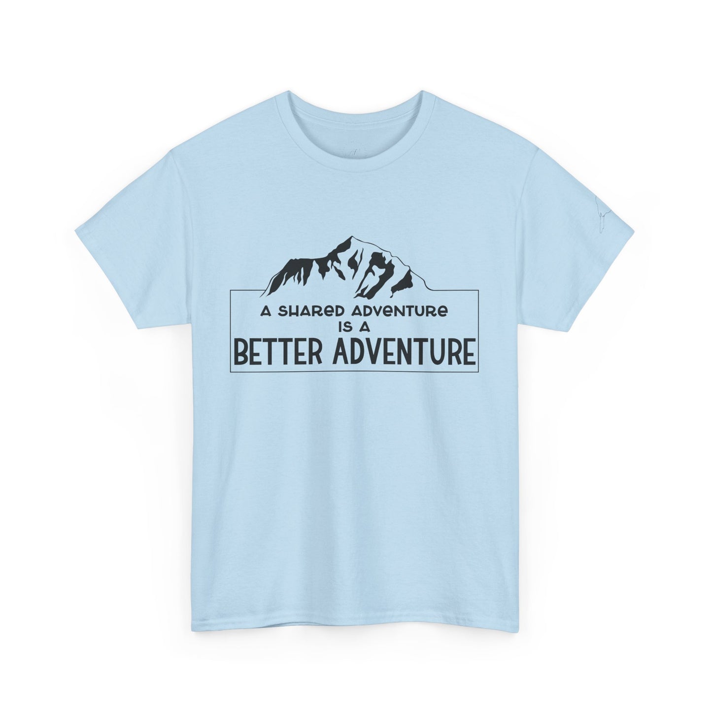 Shared adventure unisex tee