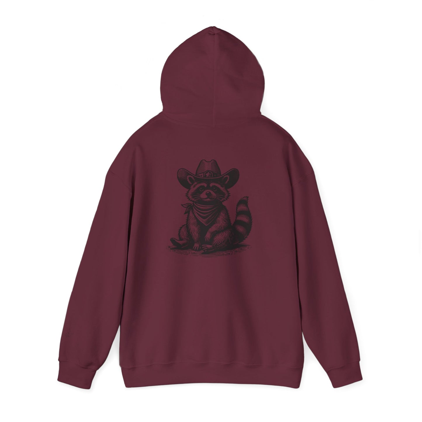 Cowboy Raccoon unisex hoodie