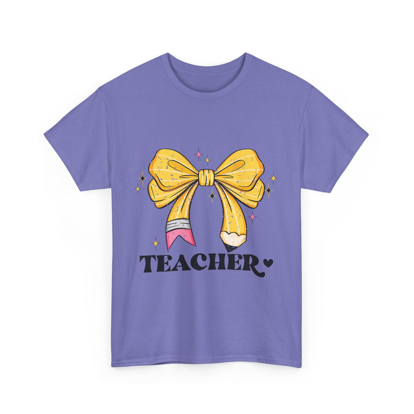 Teacher Pencil Bow unisex t-shirt