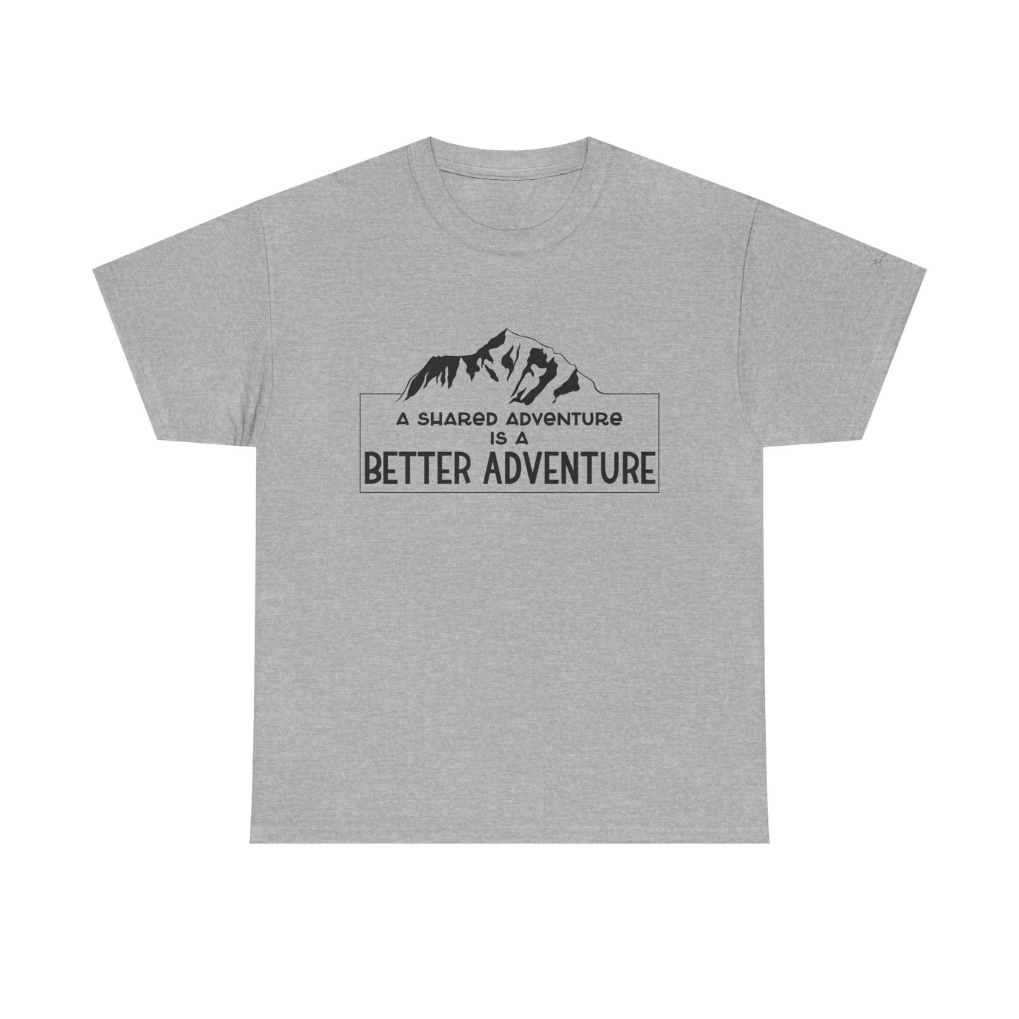 Shared adventure unisex tee