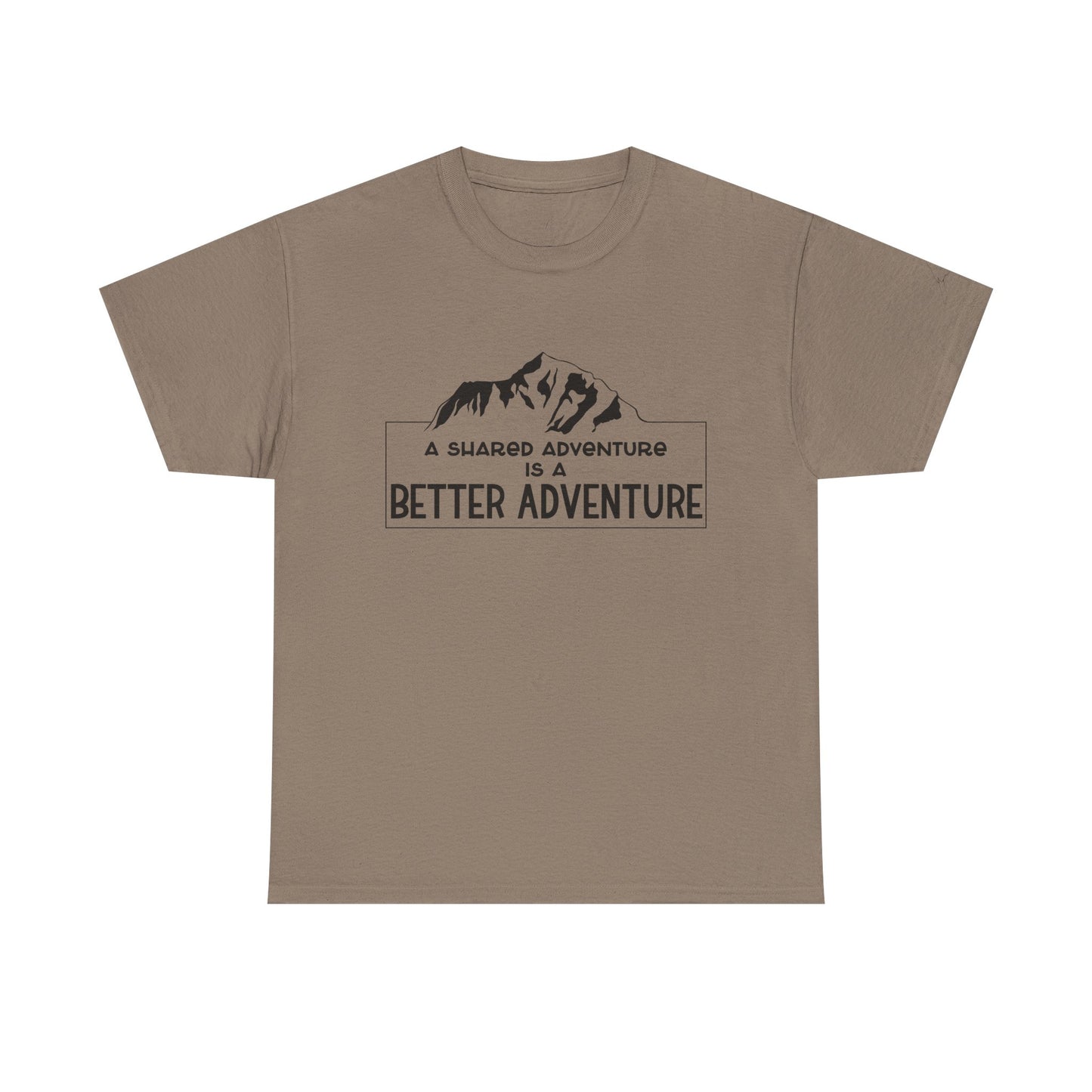 Shared adventure unisex tee