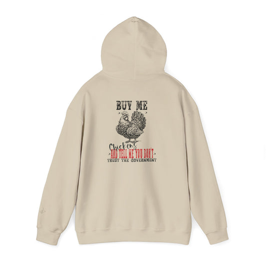 Buy Me Chickens unisex hoodie