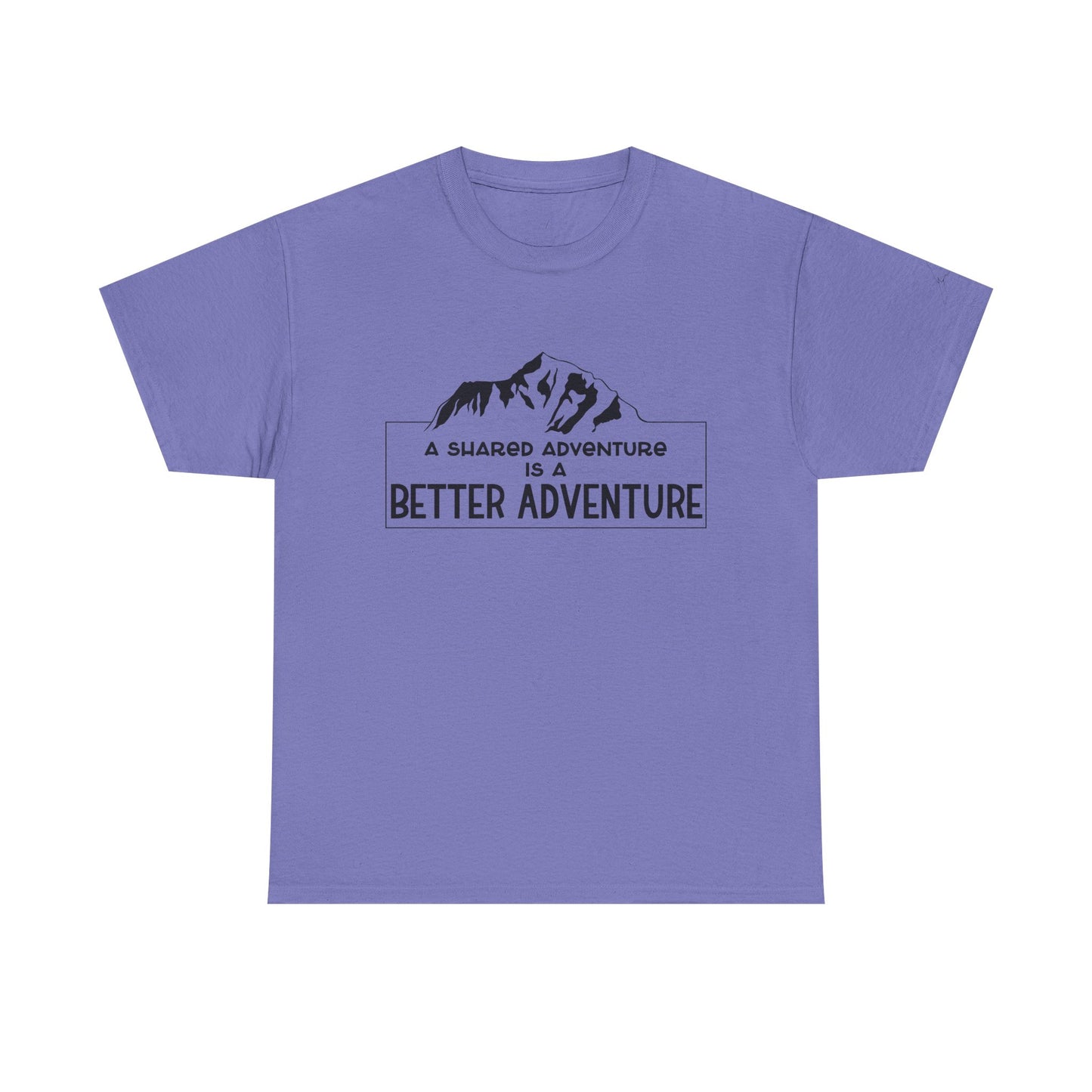 Shared adventure unisex tee