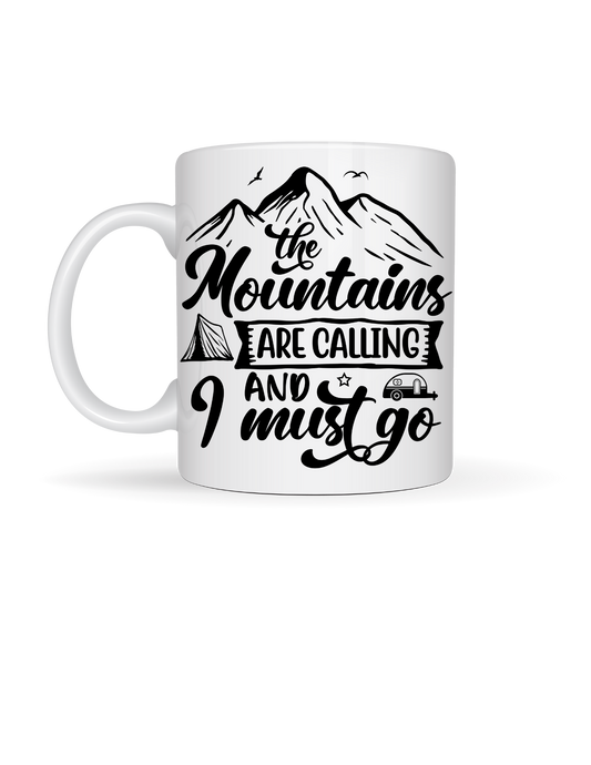 Mountains Are Calling 15oz Ceramic Mug
