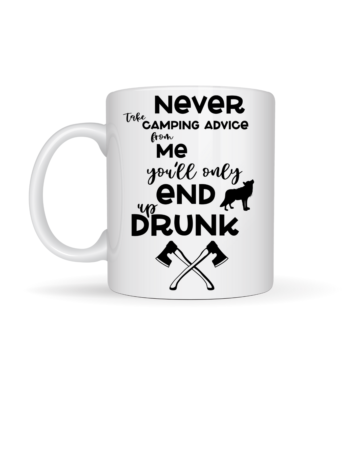End Up Drunk 15oz ceramic mug