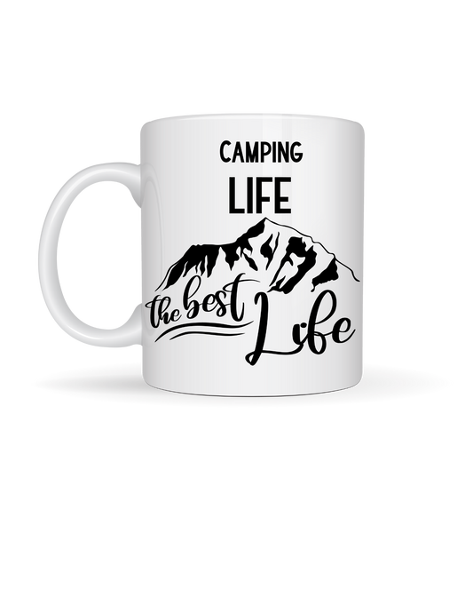Camping Life Is The Best Life 15oz Ceramic Mug