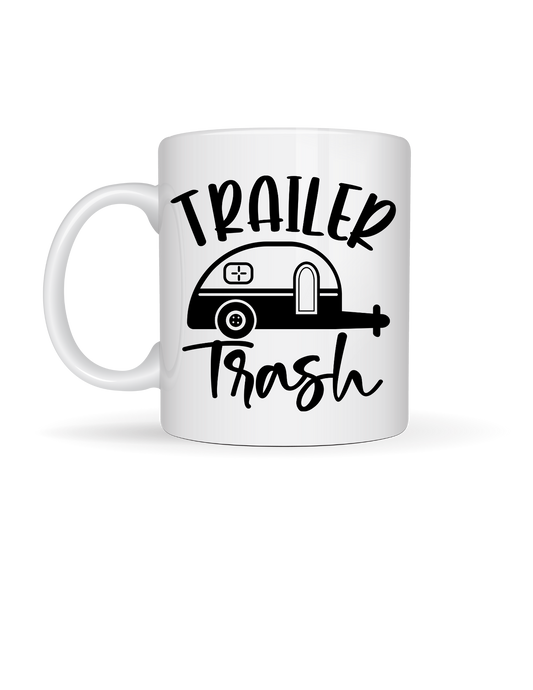 Trailer Trash 15oz ceramic mug